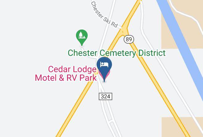 Plumas - Cedar Lodge Motel & Rv Park Maps