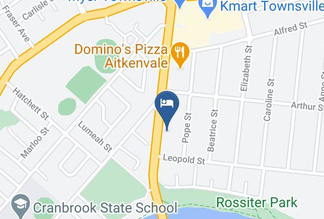 Townsville - Cedar Lodge Motel Maps