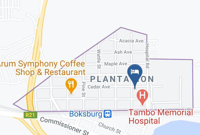 Ekurhuleni - Cedar Manor Advanced Care Home Maps