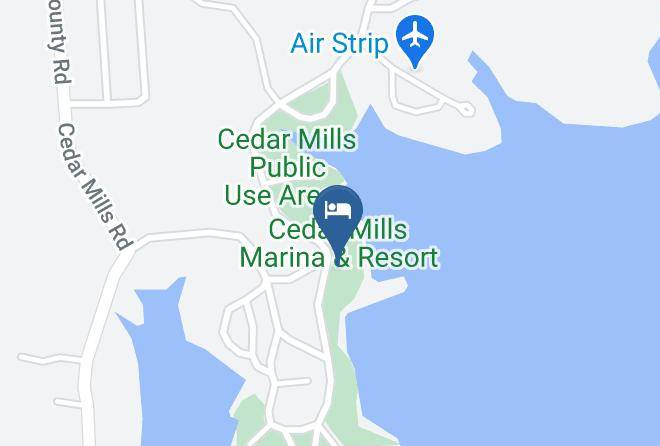Grayson - Cedar Mills Marina & Resort Maps