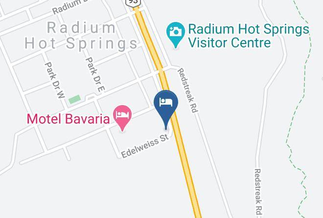East Kootenay - Cedar Motel Maps