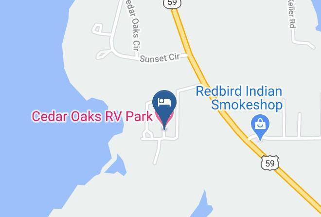Delaware - Cedar Oaks Rv Park Maps