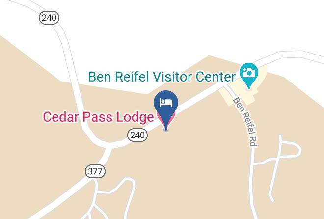 Jackson - Cedar Pass Lodge Maps