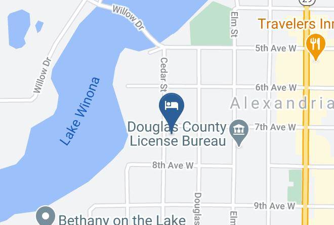 Douglas - Cedar Rose Inn Maps