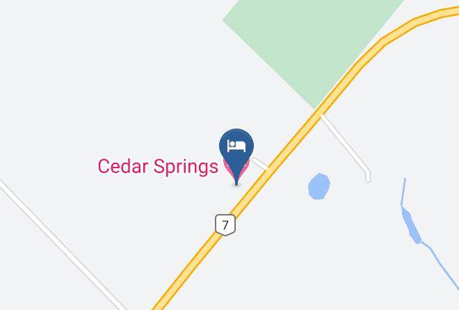 Halton - Cedar Springs Motel Maps