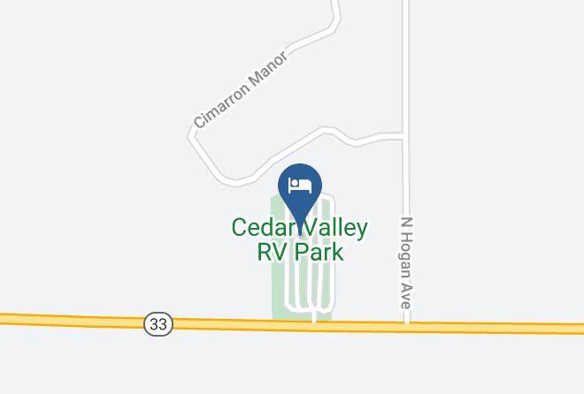 Logan - Cedar Valley Rv Park Maps