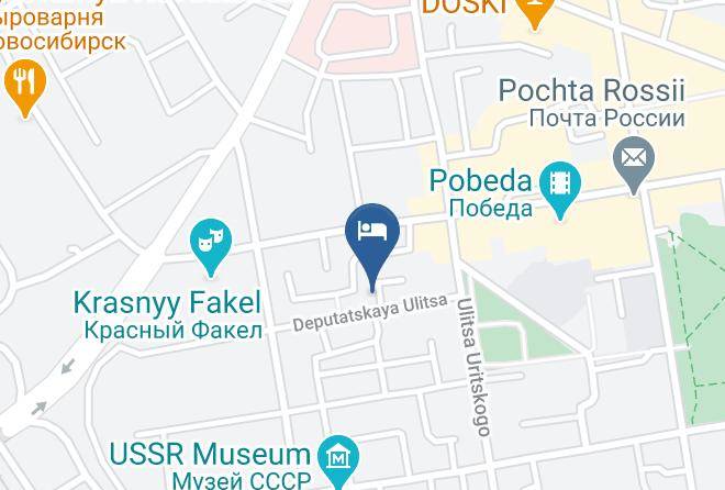 Novosibirsk - Cedar Zaimka Maps