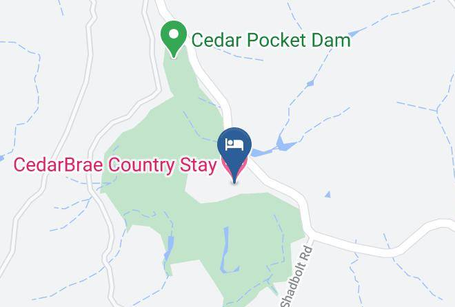 Gympie - Cedarbrae Country Stay Maps