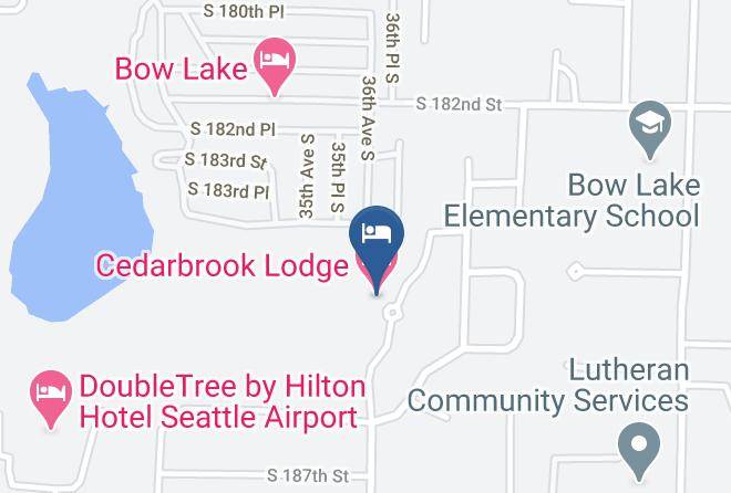 King - Cedarbrook Lodge Maps