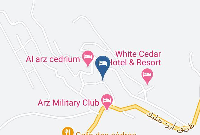 Bcharre - Cedars Palace Maps