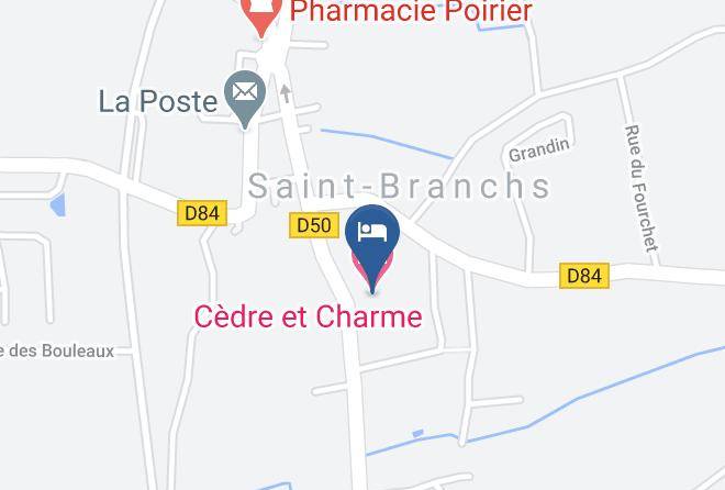 Indre Et Loire - Cedre Et Charme Maps