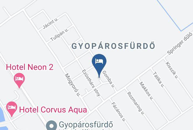 Oroshaza - Cedrus Nyaralohaz Maps