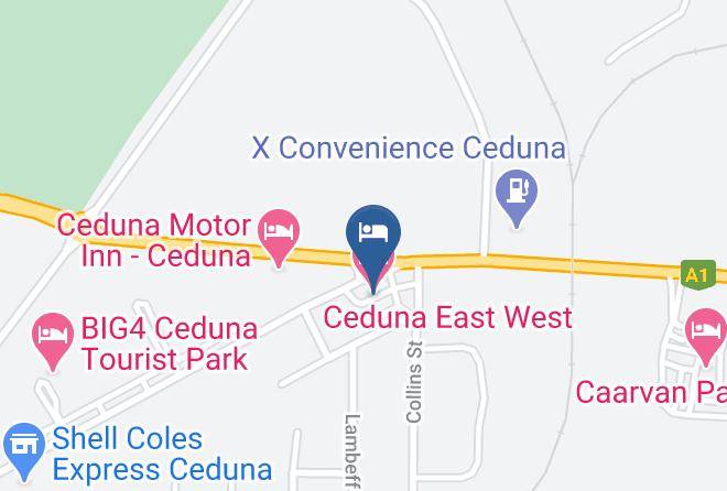 Ceduna - Ceduna East West Motel Maps