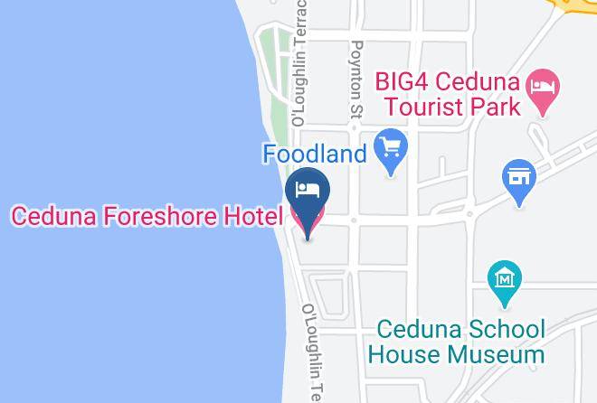 Ceduna - Ceduna Foreshore Hotel Motel Maps
