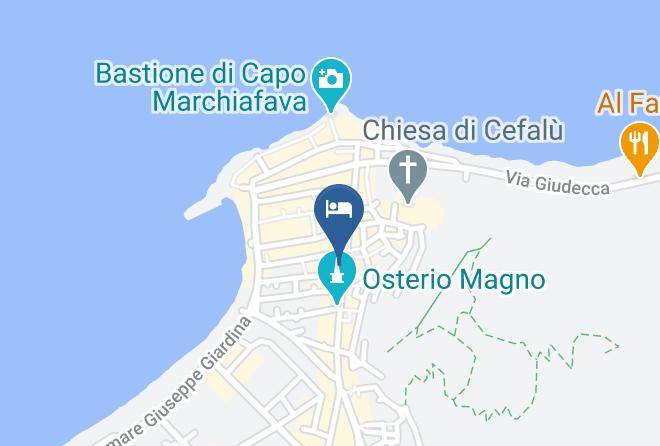 Palermo - Cefalu Centro Maps
