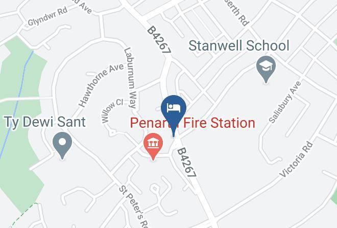Vale Of Glamorgan - Cefn Mably Penarth Maps