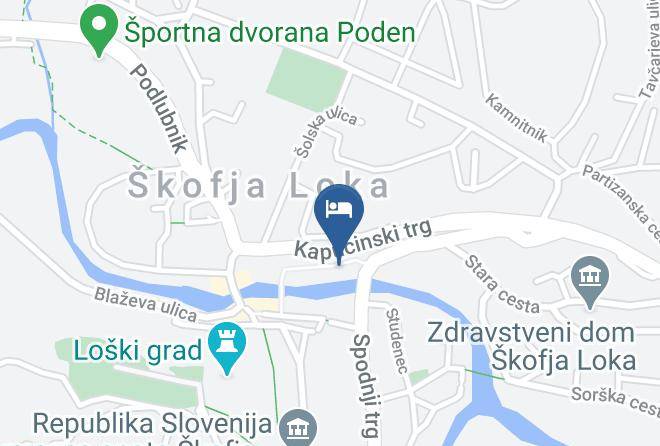Skofja Loka - Ceh Turisticne Nastanitve Jerneja Simenc Sp Maps