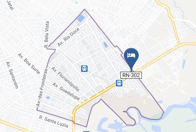 Natal - Ceki Sabe Motel Maps