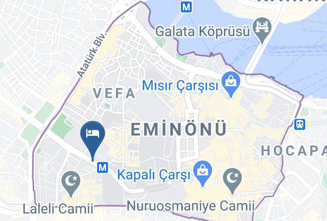 Fatih - Celal Aga Konagi Otel Maps