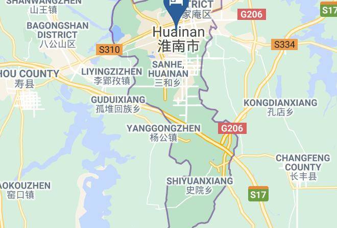 Huainan - Celeb International Hotel Maps