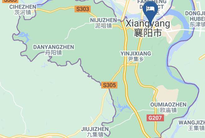 Xiangyang - Celebrity Business Hotel Xiangfan Maps
