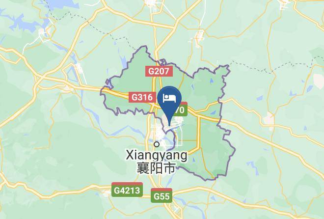 Xiangyang - Celebrity City Hotel Maps