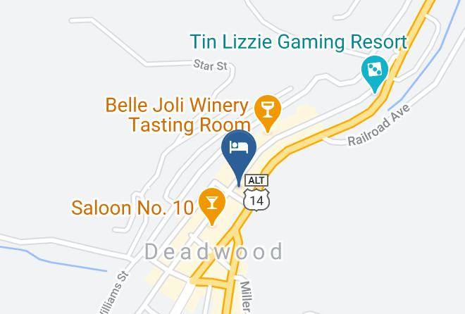 Lawrence - Celebrity Hotel Deadwood Maps