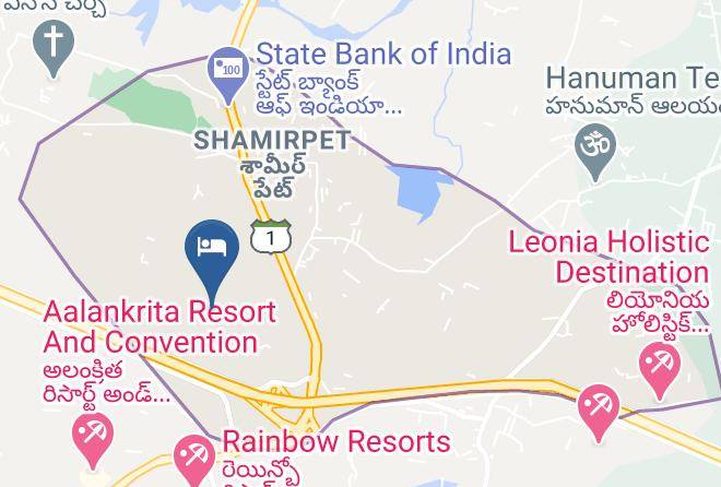 Hyderabad - Celebrity Resort Maps
