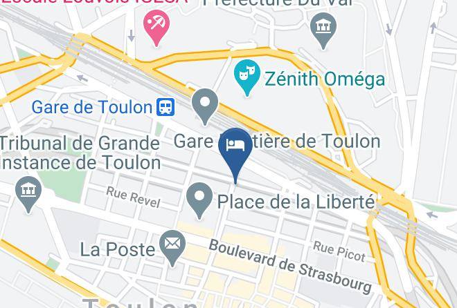 Var - Celenya Hotel Maps
