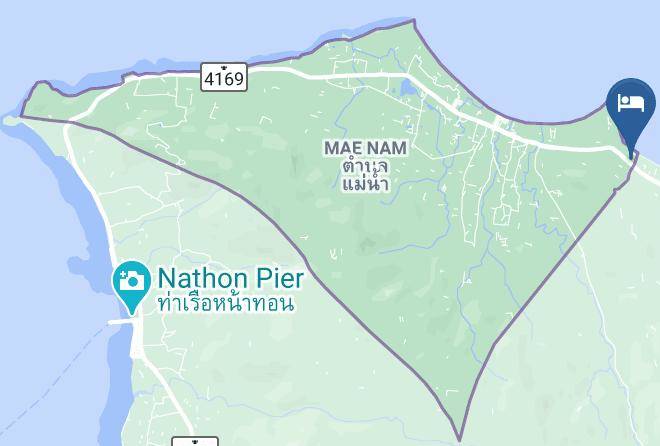 Amphoe Ko Samui - Celes Beachfront Resort Maps