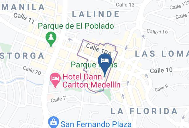 Medellin - Celestino Boutique Hotel Maps