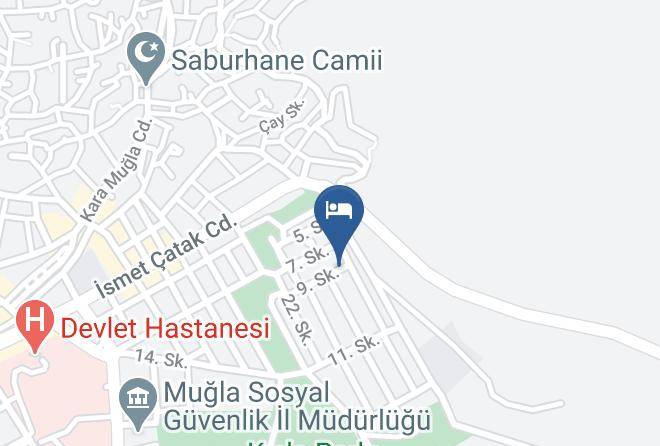 Yenikoy - Celik Pansiyon Maps
