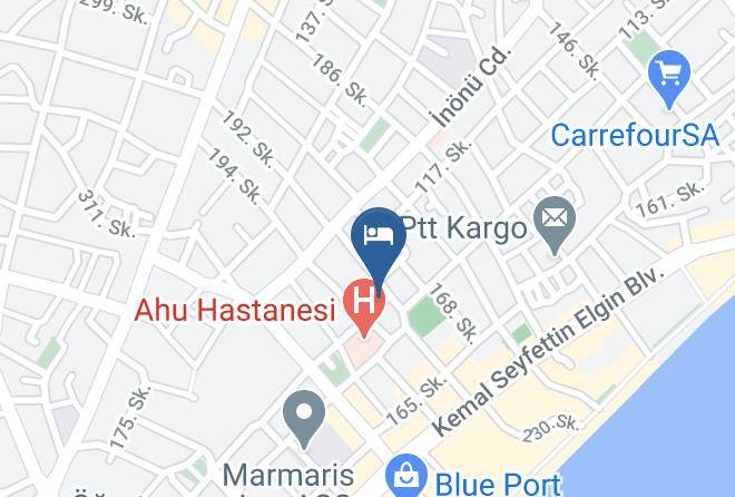 Marmaris - Celikkaya Hotel Maps