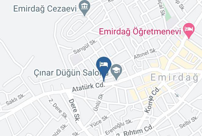 Emirdag - Celikoglu Otel Emirdag Maps