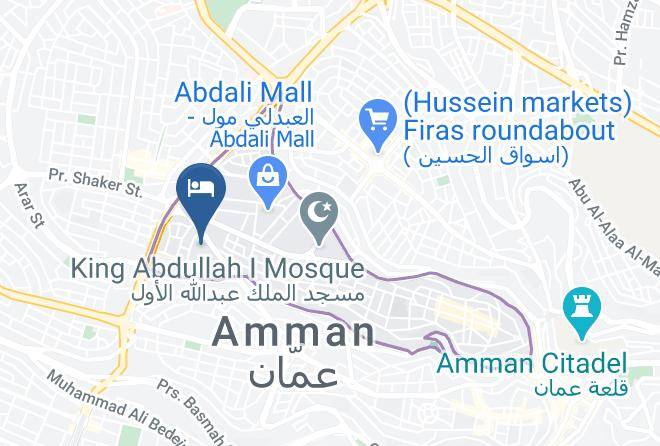 Amman - Celino Suites Hotel Maps