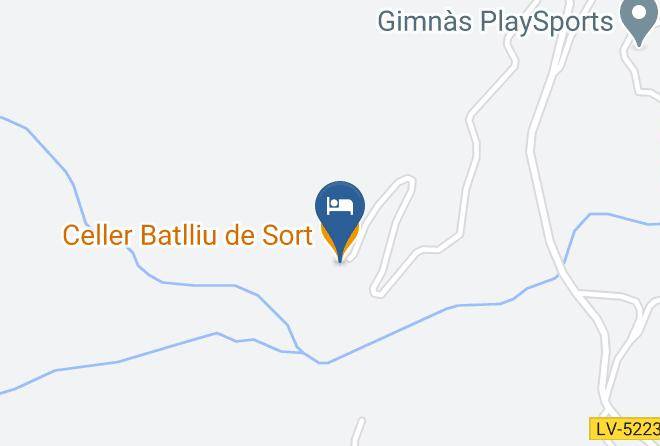 Lleida - Celler Batlliu De Sort Maps