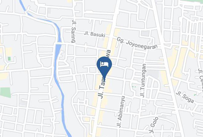 Kota Yogyakarta - Cempaka Hotel Maps