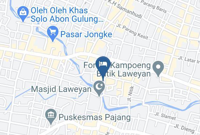 Surakarta - Cempaka Inn Syariah Maps