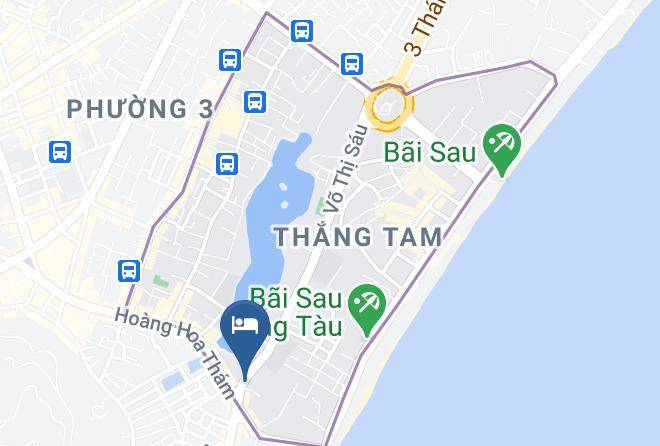 Vung Tau - Cen Hotel Maps