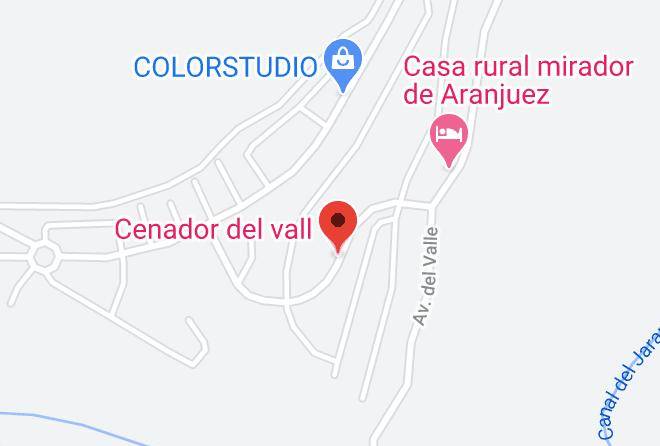 Toledo - Cenador Del Vall Maps
