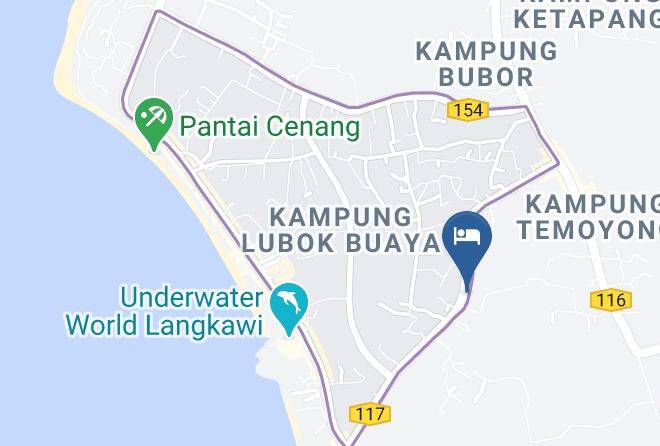 Langkawi - Cenang Memories Motel Langkawi Maps