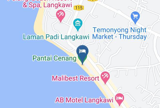 Cenang Valley Inn Map