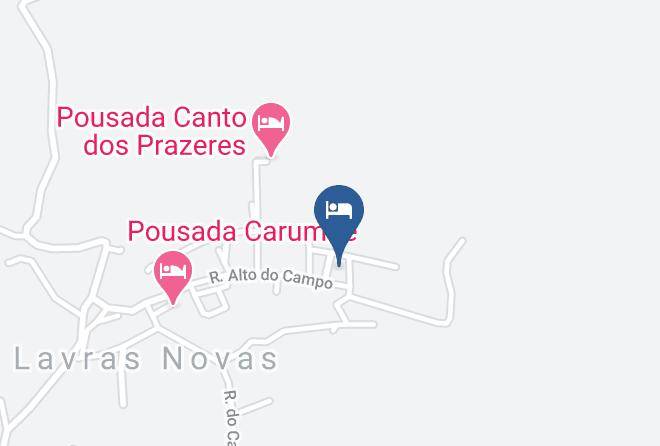 Ouro Preto - Cenario Lavras Novas Maps