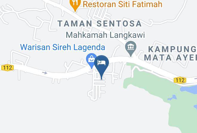 Langkawi - Cenderawasih Homestay Maps