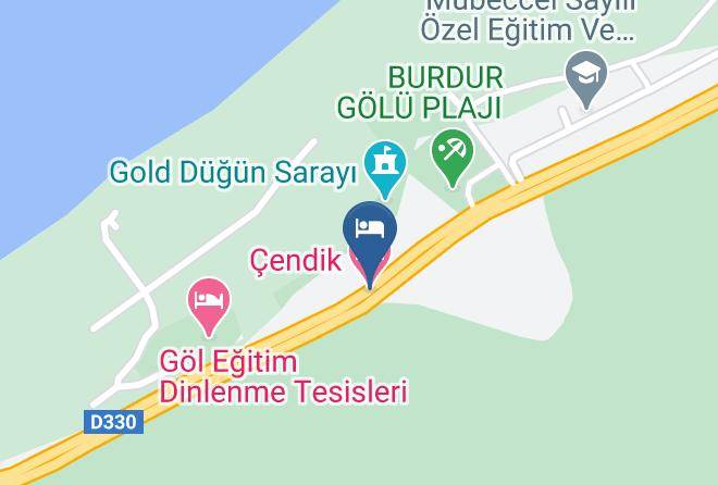 Burdur - Cendik Motel Maps