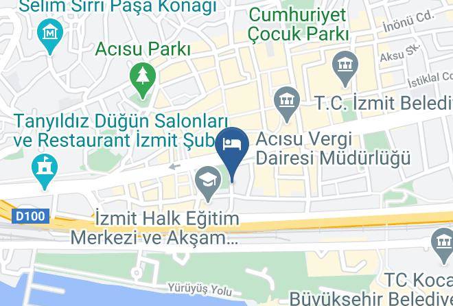Izmit - Cenedag Hotel Maps