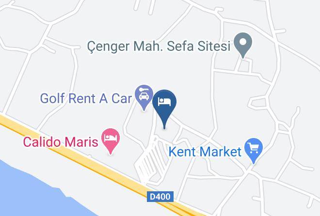 Manavgat - Cenger Beach Resort & Spa Maps
