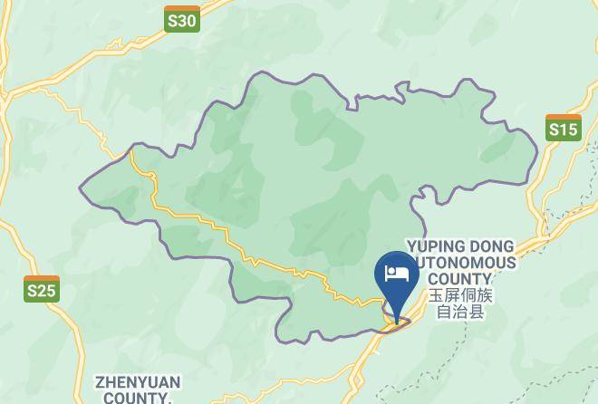Qiandongnan Aut Prefecture - Cengong Qixia Express Hotel Maps