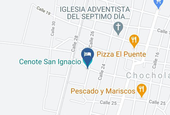 Chochola Municipality - Cenote San Ignacio Maps