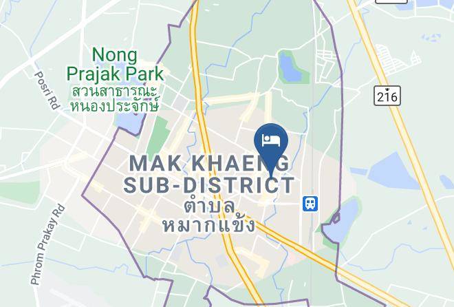 Mueang Udon Thani District - Centara Hotel & Convention Centre Udon Thani Maps